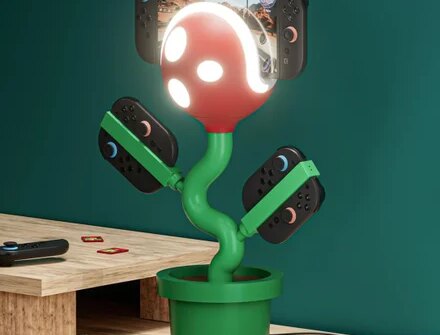 O Piranha Plant Switch 2 Dock já está à venda