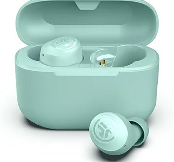 Os fones de ouvido JLab Go Air Pop + True Wireless de US $ 17 incluem um estojo de carregamento com cabo USB integrado