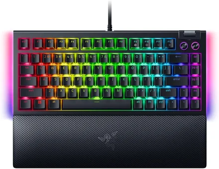 Teclado mecânico para jogos Razer BlackWidow V4 75%