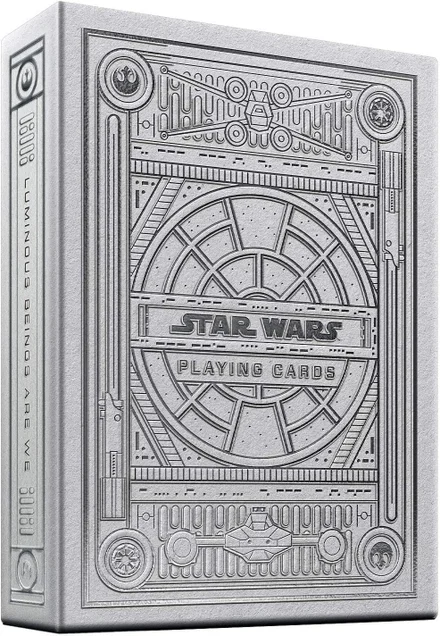 Theory11 Cartas de jogar Star Wars Silver Special Edition