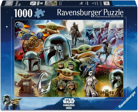 Ravensburger Star Wars Mandaloriano e Grogu