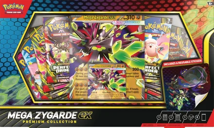 Pokémon TCG: Mega Zygarde ex Coleção Premium