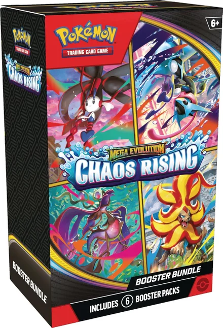 Pokémon TCG: Mega Evolução — Pacote Booster Chaos Rising