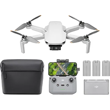 DJI Mini 4K Quadcopter Drone Camera Fly More Combo (3 baterias)