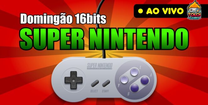 Domingão 16bits com Super Nintendo