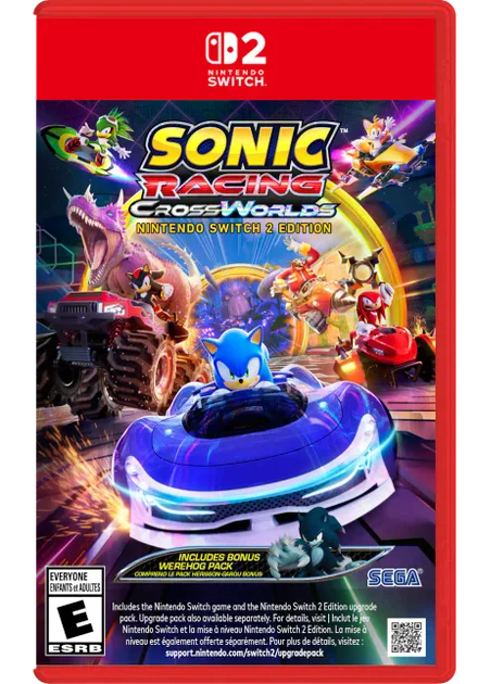 Sonic Racing: CrossWorlds Edição de Lançamento - Nintendo Switch 2
