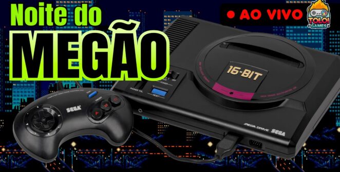 Noite do Mega Drive