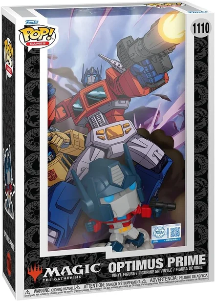 Funko Pop! Comic Cover: Transformers X Magic The Gathering - Optimus Prime