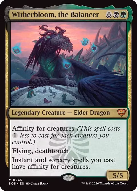 Witherbloom, a arte da carta Balanceador