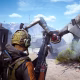 O jogador em Arc Raiders parado na frente de um Leaper.