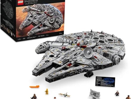 Cada LEGO Millennium Falcon de 2000 até hoje