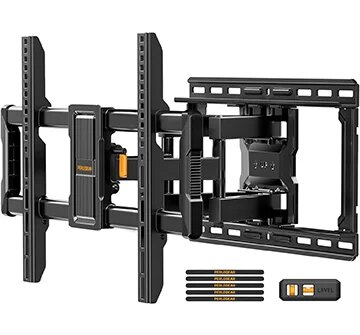Economize mais de 50% no suporte de parede para TV Full Motion listado pela Perlegear UL, agora por menos de US $ 35