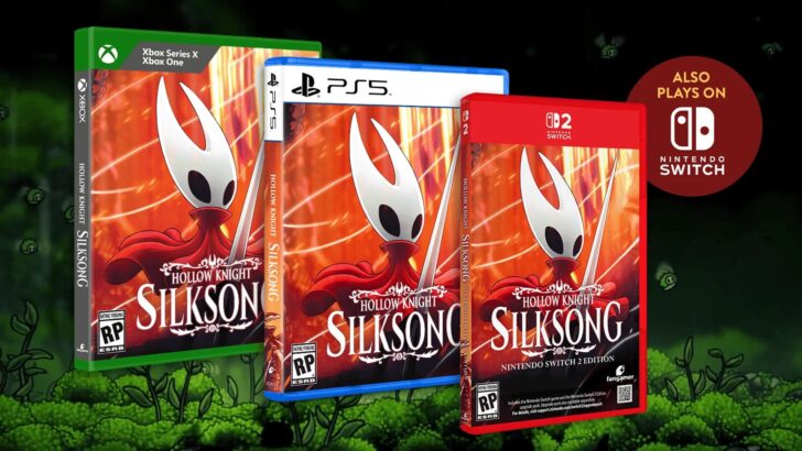 Edição física de Hollow Knight: Silksong chega em outubro para PS5, Xbox Series e Switch 2