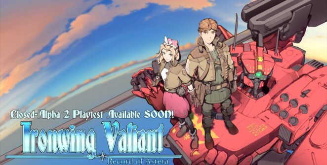 Ironwing Valiant: Record of Astera anuncia segundo teste alfa fechado com novo trailer