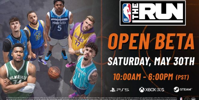 Beta aberto de NBA THE RUN começa em 30 de maio com cross-play