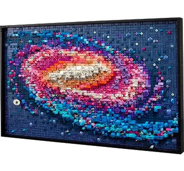 O conjunto LEGO Milky Way Galaxy cai para um novo preço baixo após um desconto de 20% na Amazon