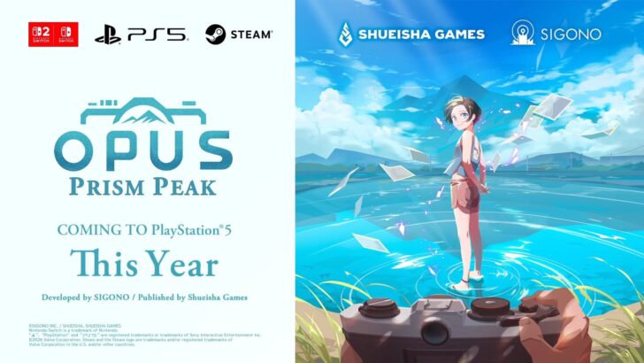 OPUS: Prism Peak chega ao PS5 em 2026; versão será jogável na BitSummit