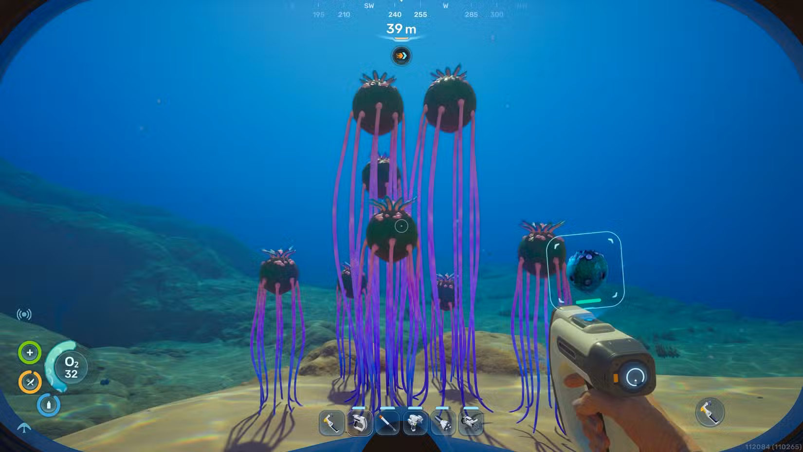 Cistos Necrolei em Subnautica 2