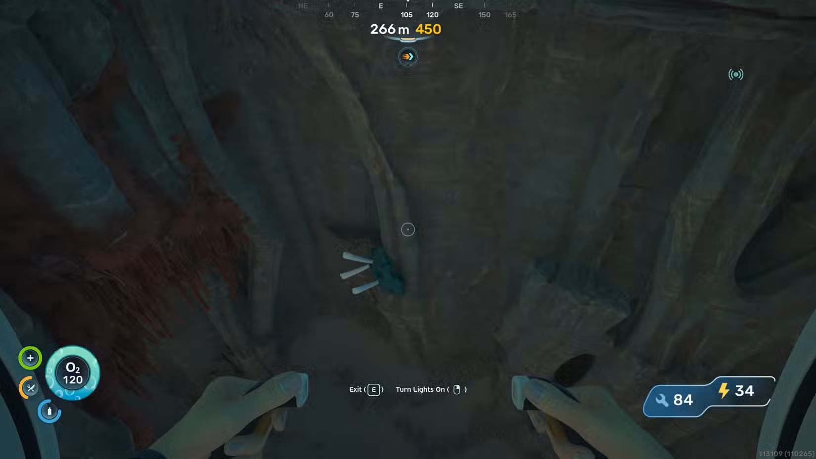 Esmalte de criatura em Subnautica 2