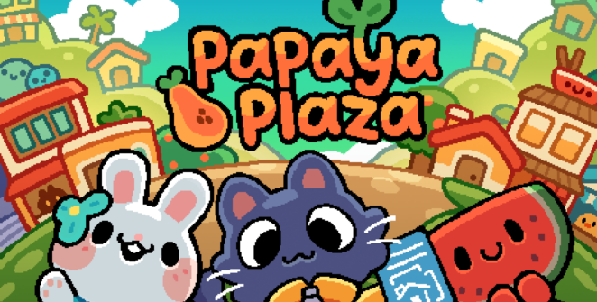 Papaya Plaza: construtor de cidades relaxante com arte pixelada é anunciado para PC