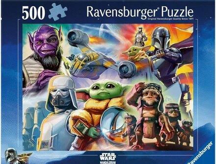 Ravensburger está lançando novos quebra-cabeças de Star Wars para The Mandalorian e Grogu