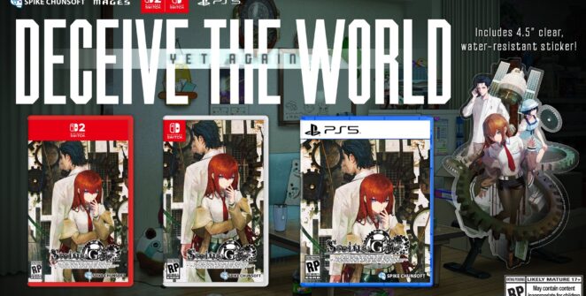 STEINS;GATE RE:BOOT chega ao Ocidente em agosto para Xbox Series e PC; PS5, Switch 2 e outras versões em outubro