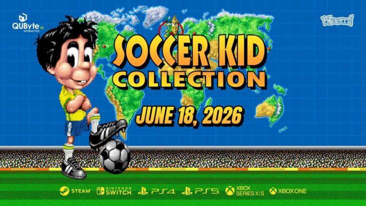 QUByte Classics Soccer Kid Collection chega em 18 de junho com versões de SNES e MS-DOS