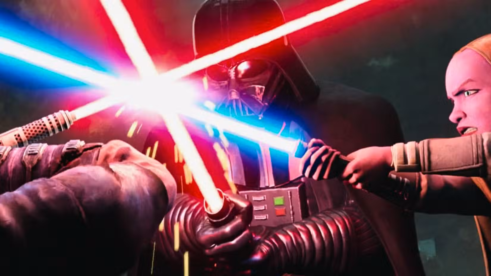 Darth Maul, Devon Izara e Vader enfrentam sabres de luz em Star Wars: Maul – Shadow Lord