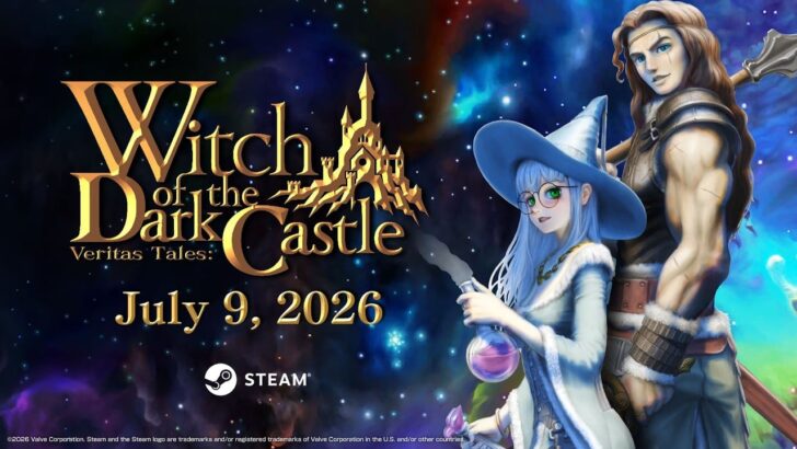 Veritas Tales: Witch of the Dark Castle chega em 9 de julho para PC; gamebook digital feito à mão por veterano da Vanillaware