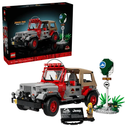 LEGO Jurassic Park Jeep Wrangler