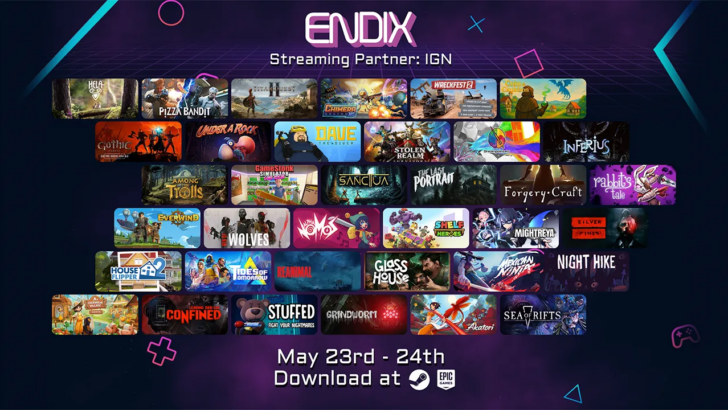 IGN é parceira de transmissão da ENDIX, feira digital gratuita com mais de 50 jogos jogáveis