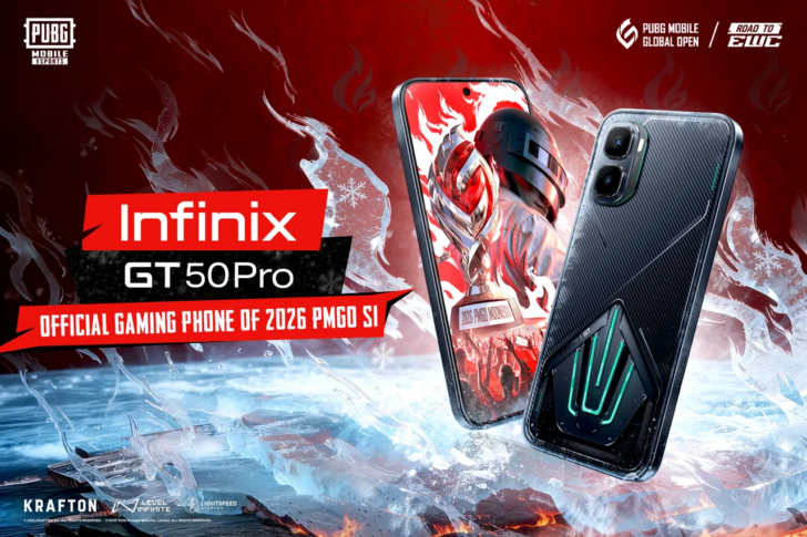 Infinix e PUBG MOBILE fecham parceria para o Global Open 2026 em Jacarta; GT 50 Pro é o smartphone oficial do torneio