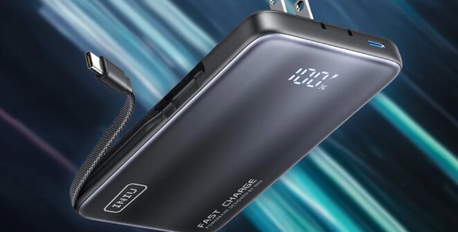 Power Bank Iniu com 10.000mAh e 45W cai para R$ 18,30 na promoção de Memorial Day da Amazon; carregador e cabo integrados eliminam acessórios extras