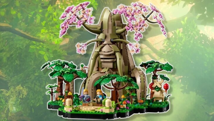LEGO anuncia aposentadoria do Grande Deku Tree de Zelda; set de 2.500 peças sai de linha em julho