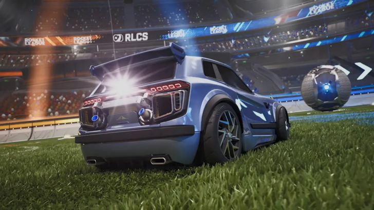Rocket League ganha prévia rodando na Unreal Engine 6; Epic mostra novo logotipo roxo