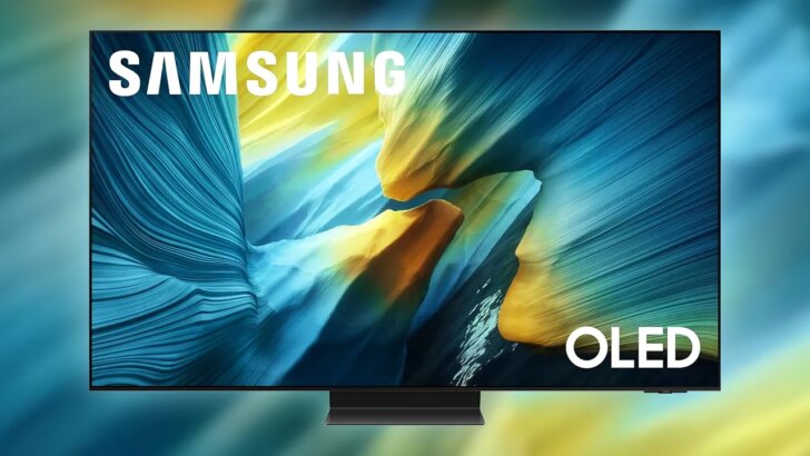 The Top-End Samsung S95F 55" 4K OLED TV (S95F) Drops to $899 During the Best Buy Memorial Day Sale