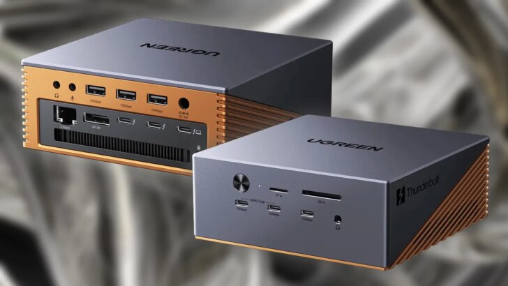 UGREEN Maxidok: dock Thunderbolt 5 com 17 portas e suporte a três monitores chega por US$ 389,99