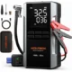 Wolfbox MegaVolt24 Air 4,000A Jump Starter with 160PSI Air Compressor and 24,000mAh Power Bank