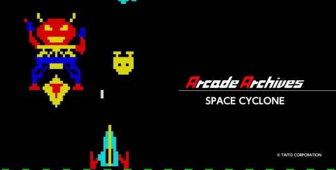 Arcade Archives Space Cyclone chega em 18 de junho para PS5, Xbox Series, Switch 2 e mais