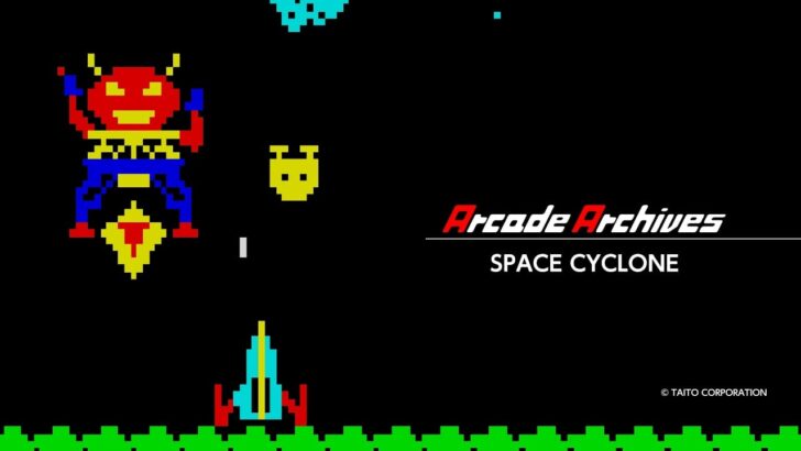 Arcade Archives Space Cyclone chega em 18 de junho para PS5, Xbox Series, Switch 2 e mais