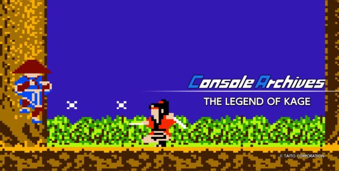 The Legend of Kage chega ao Console Archives em 18 de junho