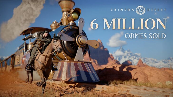 Crimson Desert ultrapassa 6 milhões de cópias vendidas em menos de um mês