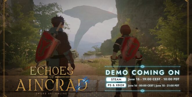 Demo de Echoes of Aincrad: Sword Art Online chega em junho para PC, PS5 e Xbox Series