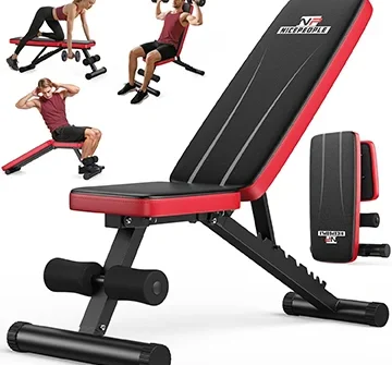 NICEPEOPLE Adjustable Weight Bench