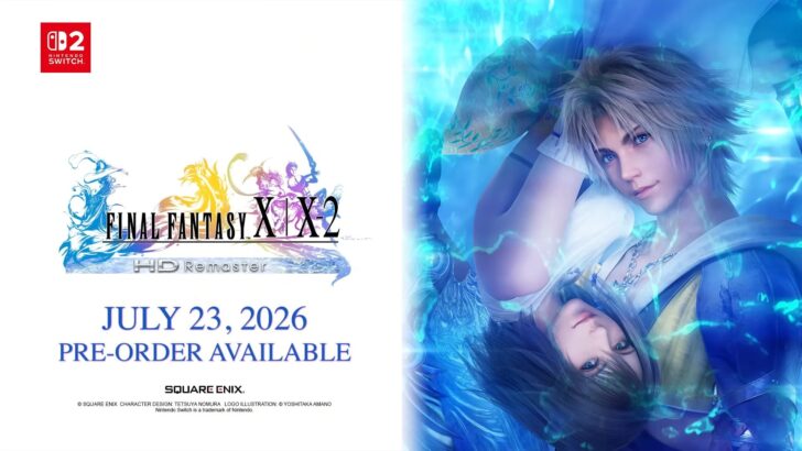Final Fantasy X | X-2 HD Remaster chega ao Switch 2 em julho; versão física será lançada na Ásia
