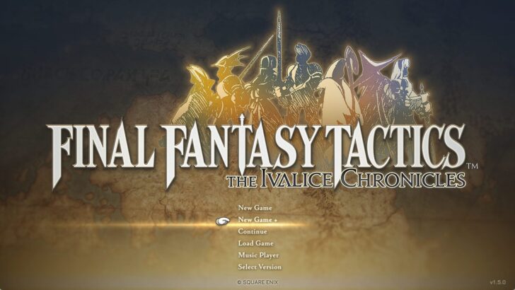 Atualização 1.5.0 de Final Fantasy Tactics: The Ivalice Chronicles adiciona New Game+, compatibilidade de signos e mais