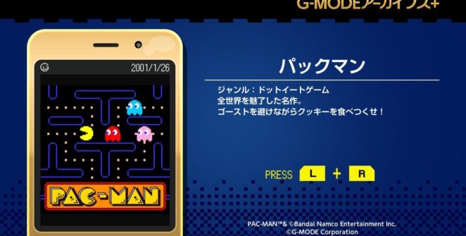 G-MODE Archives+ PAC-MAN chega ao Switch japonês em 18 de junho