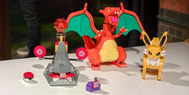 Photo of Lego Smart Play Charizard and Jolteon set