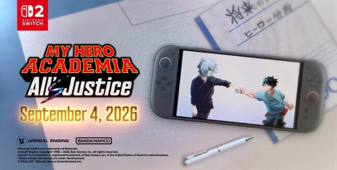 My Hero Academia: Alls Justice chega ao Switch 2 em setembro com modo minigame e novidades exclusivas