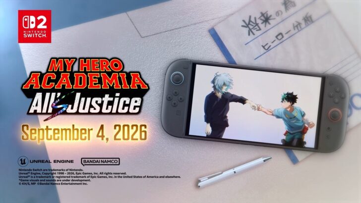 My Hero Academia: Alls Justice chega ao Switch 2 em setembro com modo minigame e novidades exclusivas